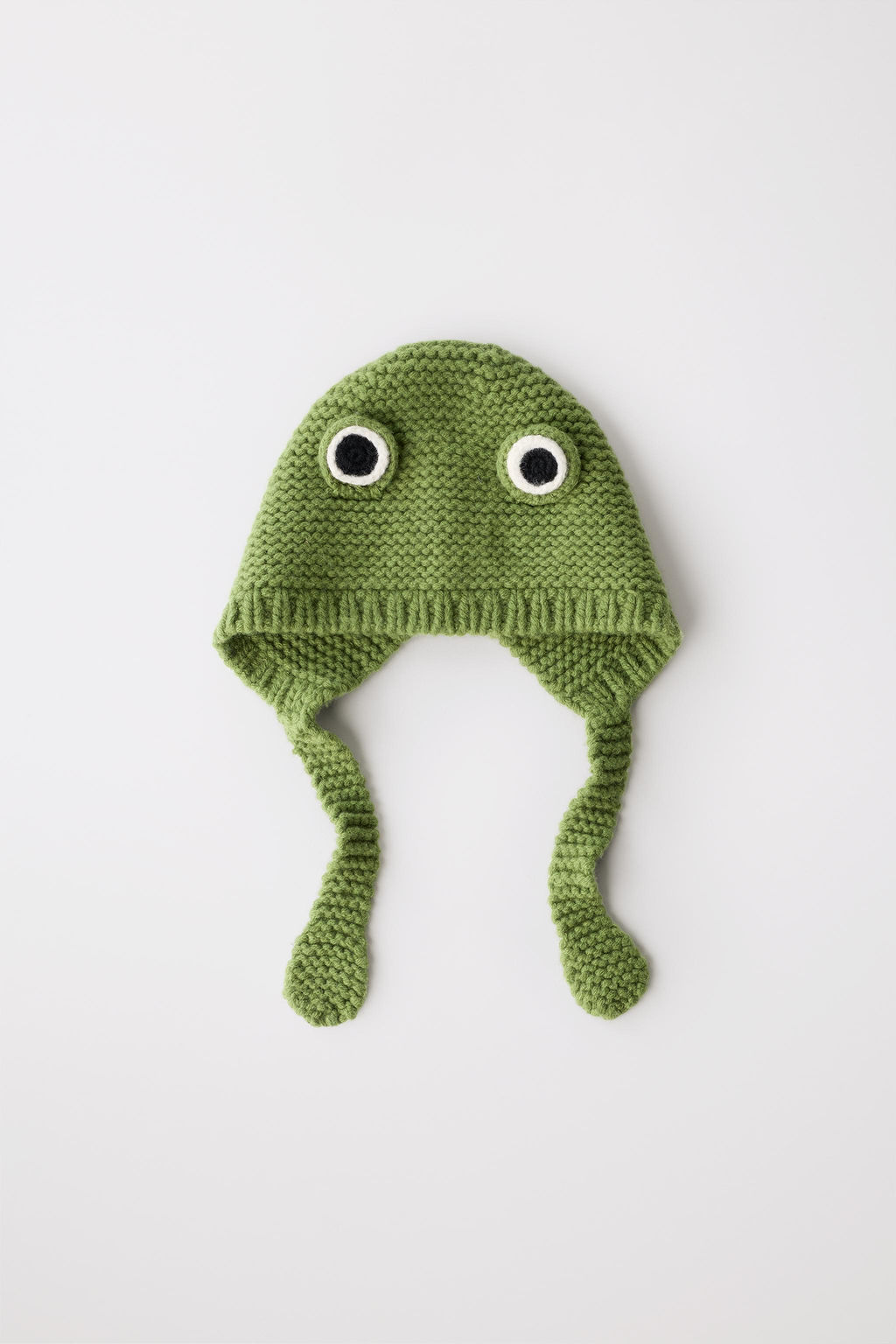 100% WOOL FROG BEANIE LIMITED EDITION - Zara фото 14