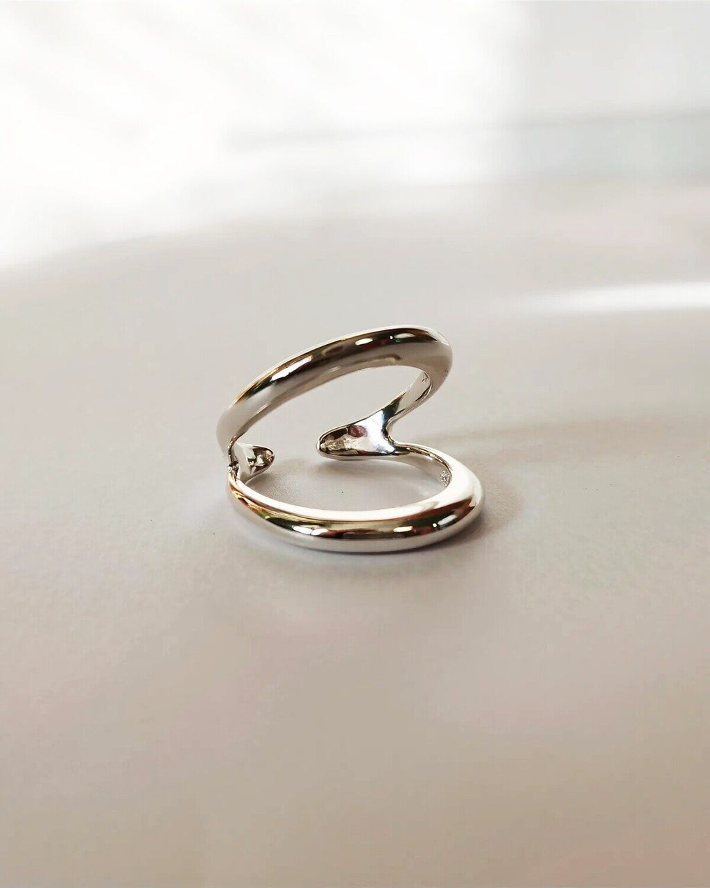 Кольцо с белым серебрением - Vel vett фото 4