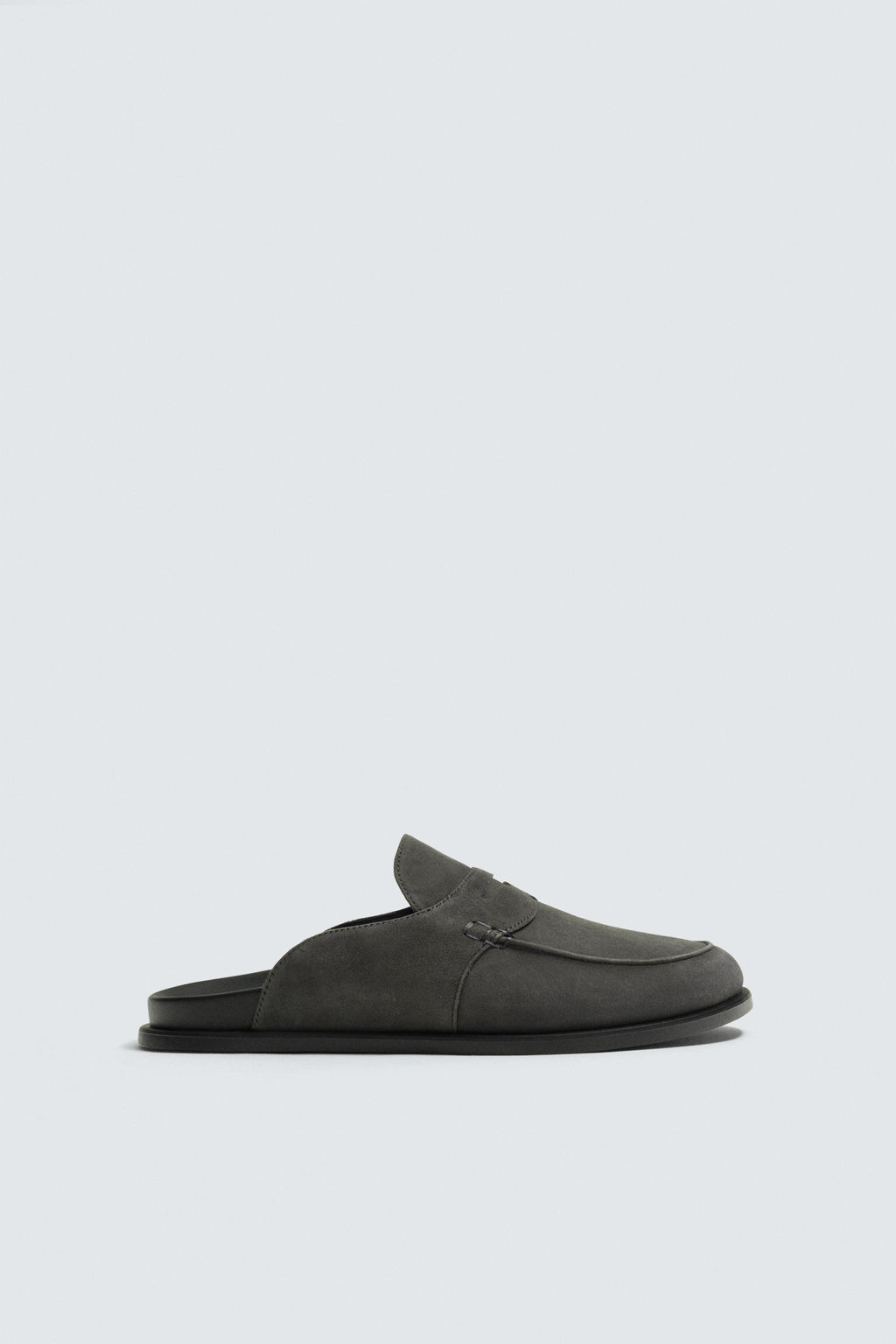 ZUECO PIEL ANTIFAZ / Gris - Zara фото 4