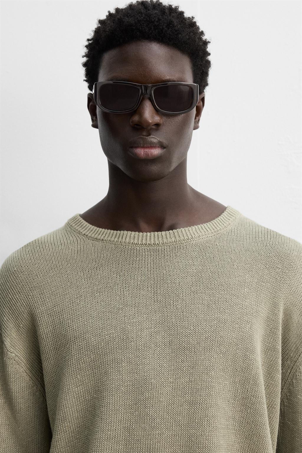 100% LINEN SWEATER - Zara фото 14