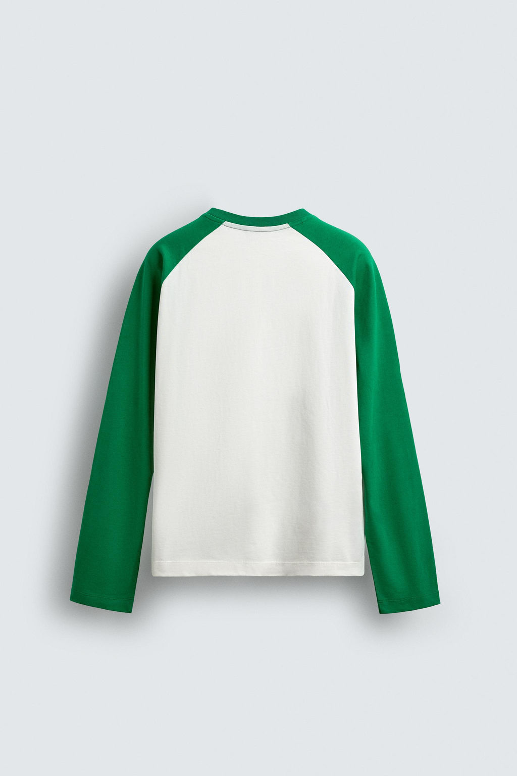 REGULAR FIT COLOUR BLOCK T-SHIRT - Zara фото 8