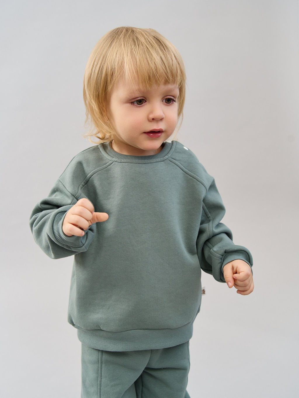 Свитшот Полынь утепленный 0+ - Bungly фото 6