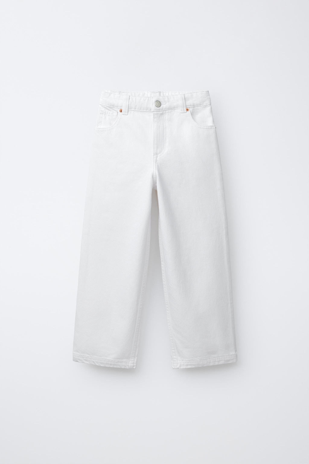 JEANS RELAXED BAGGY / Blanco - Zara фото 2