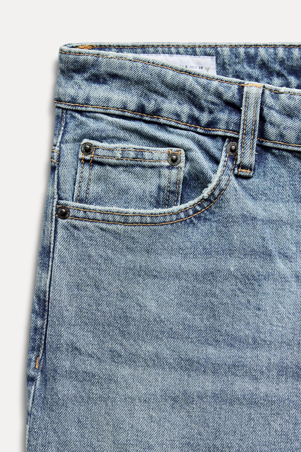 JEANS TRF STRAIGHT COMFORT HIGH WAIST - Zara фото 24