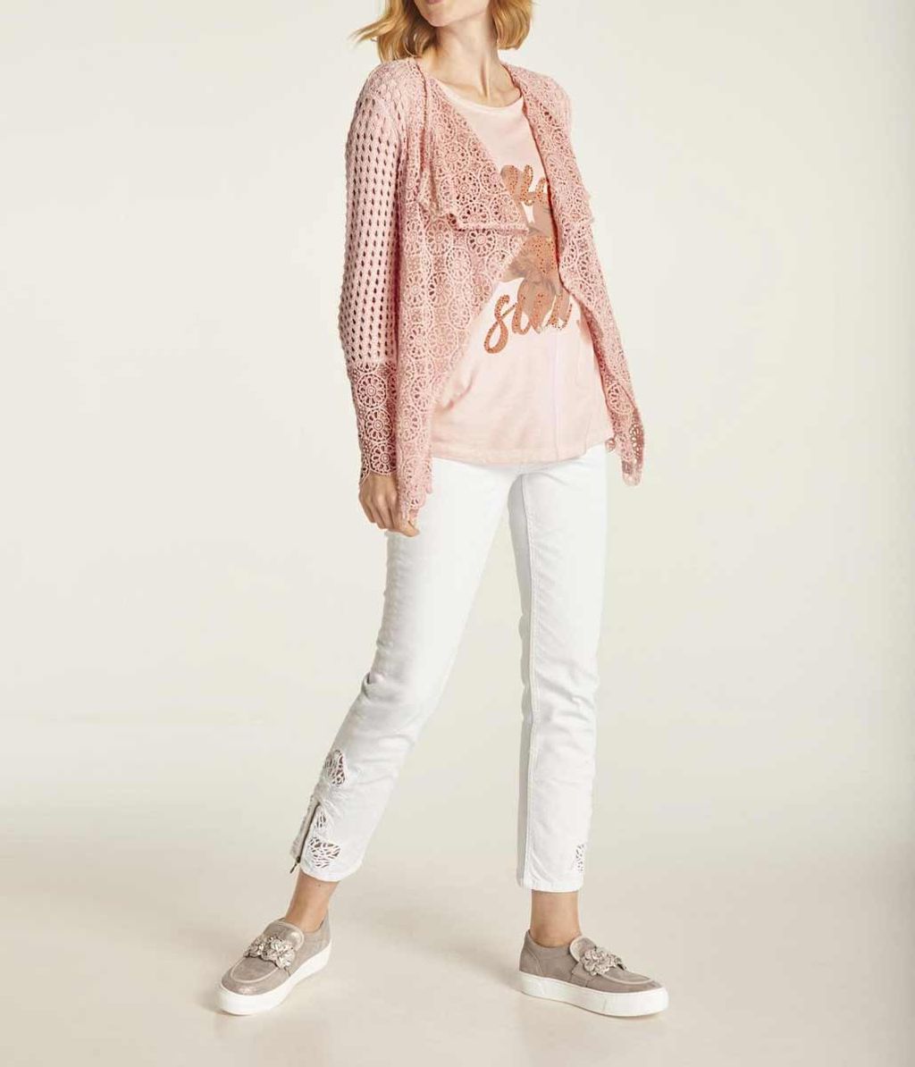 Футболка, розовая - Heine фото 3