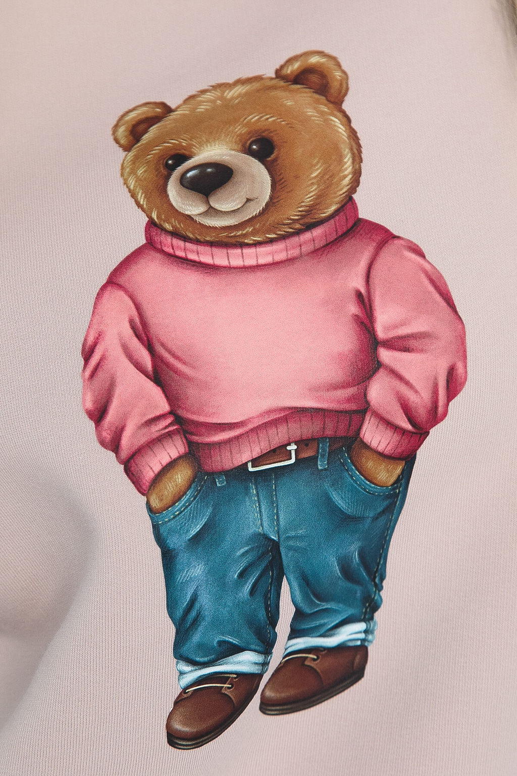 Свитшот Тедди (пыльная роза) Б7544 - Lt collection фото 3