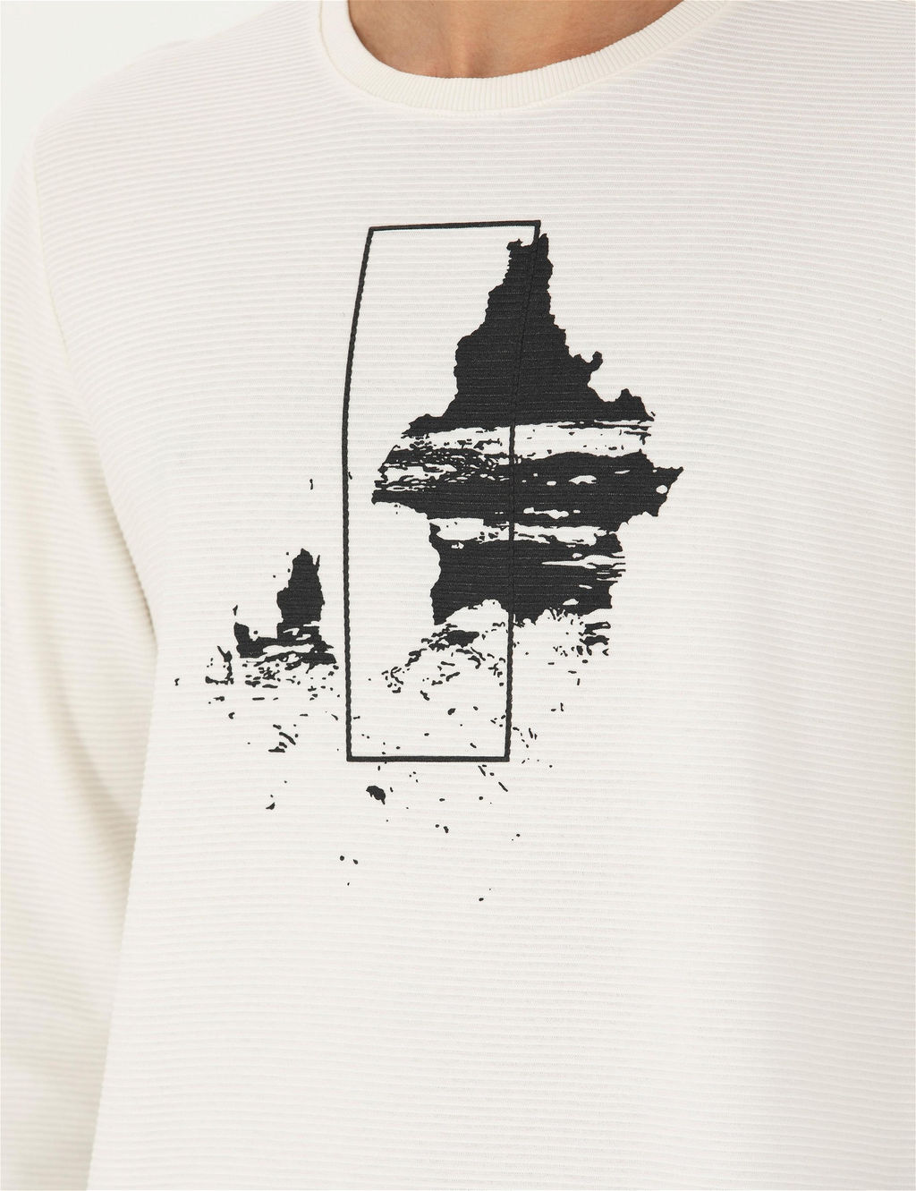 Ekru Regular Fit Sweatshirt - Pierre cardin фото 7