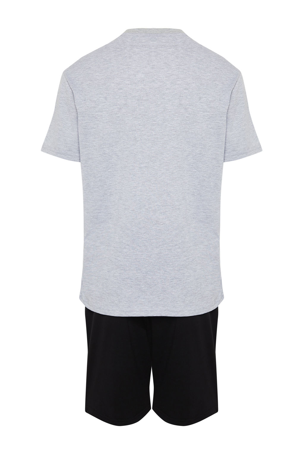 TRENDYOL MAN Mavi %100 Pamuk Regular Fit Orme Yazl?k Sortlu Pijama Tak?m? THMSS21PT0216 - Trendyolmilla фото 37