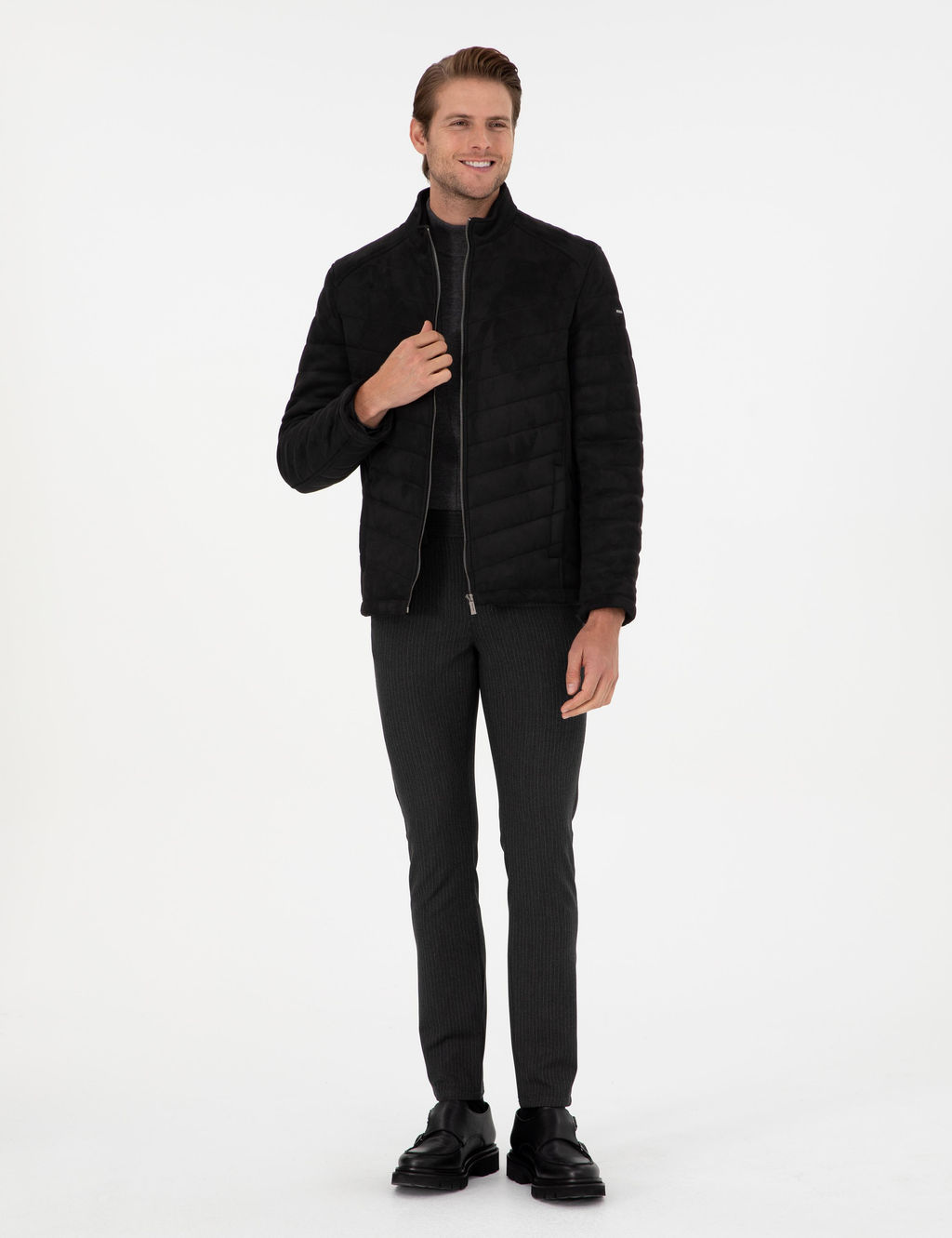 Siyah Deri Ceket - Pierre cardin фото 4