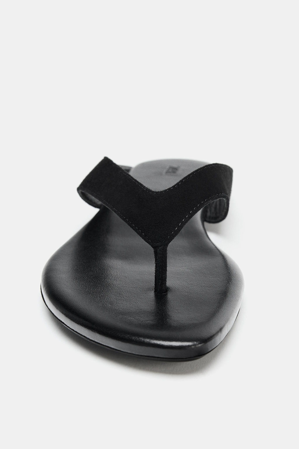 FLAT LEATHER SANDALS - Zara фото 12