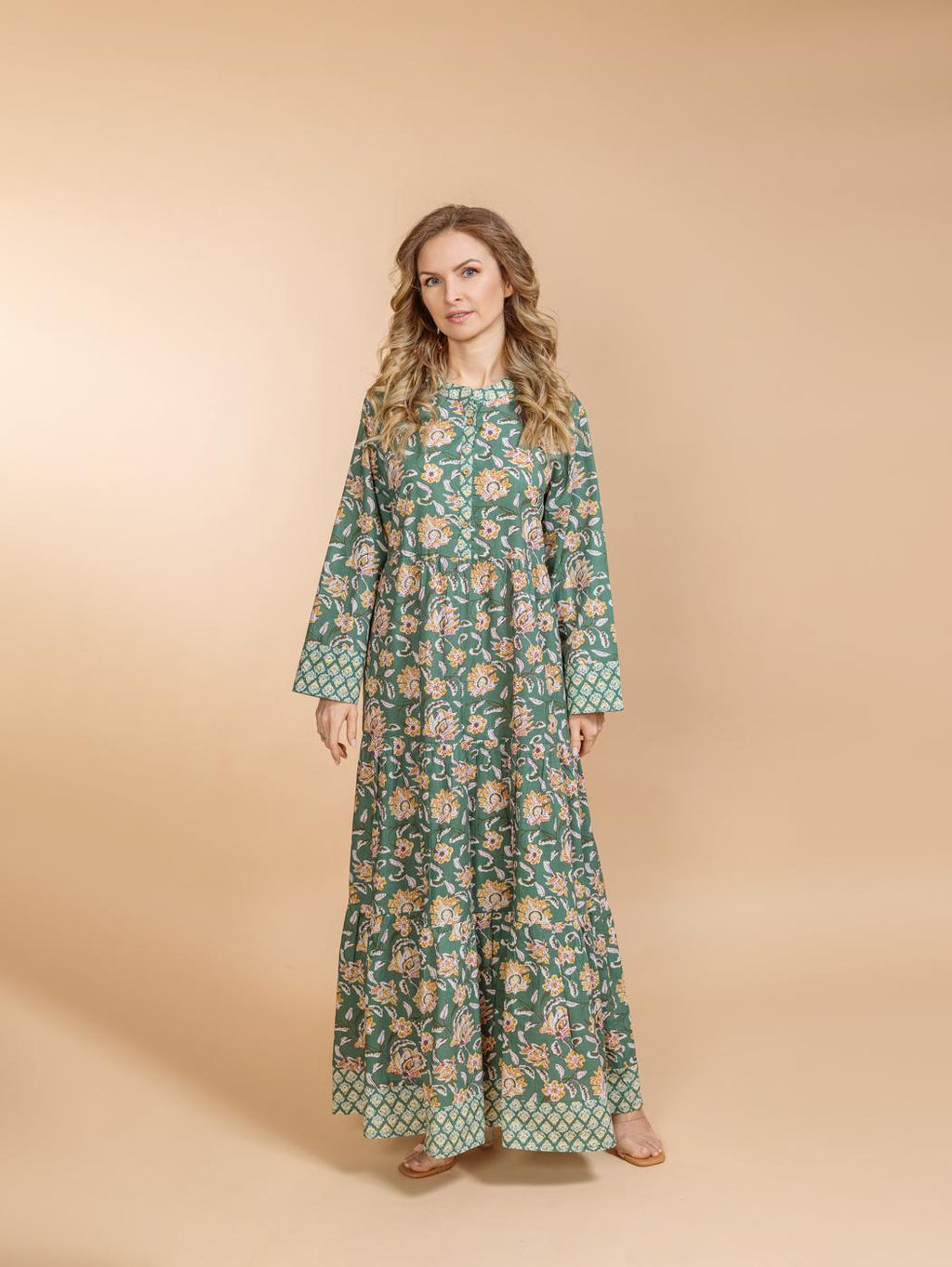 Платье (хлопок) №25-580-3 - Ганг фото 3