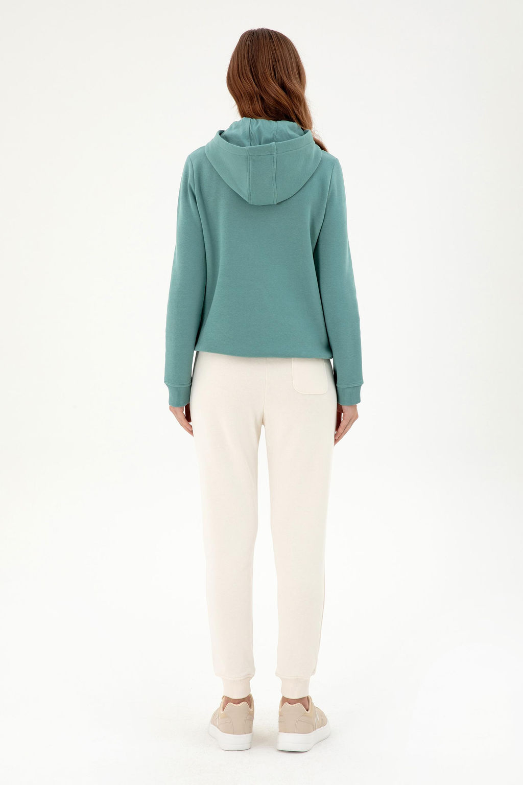 Женские кремовые спортивные штаны Неожиданная скидка в корзине - U.s. polo assn фото 4