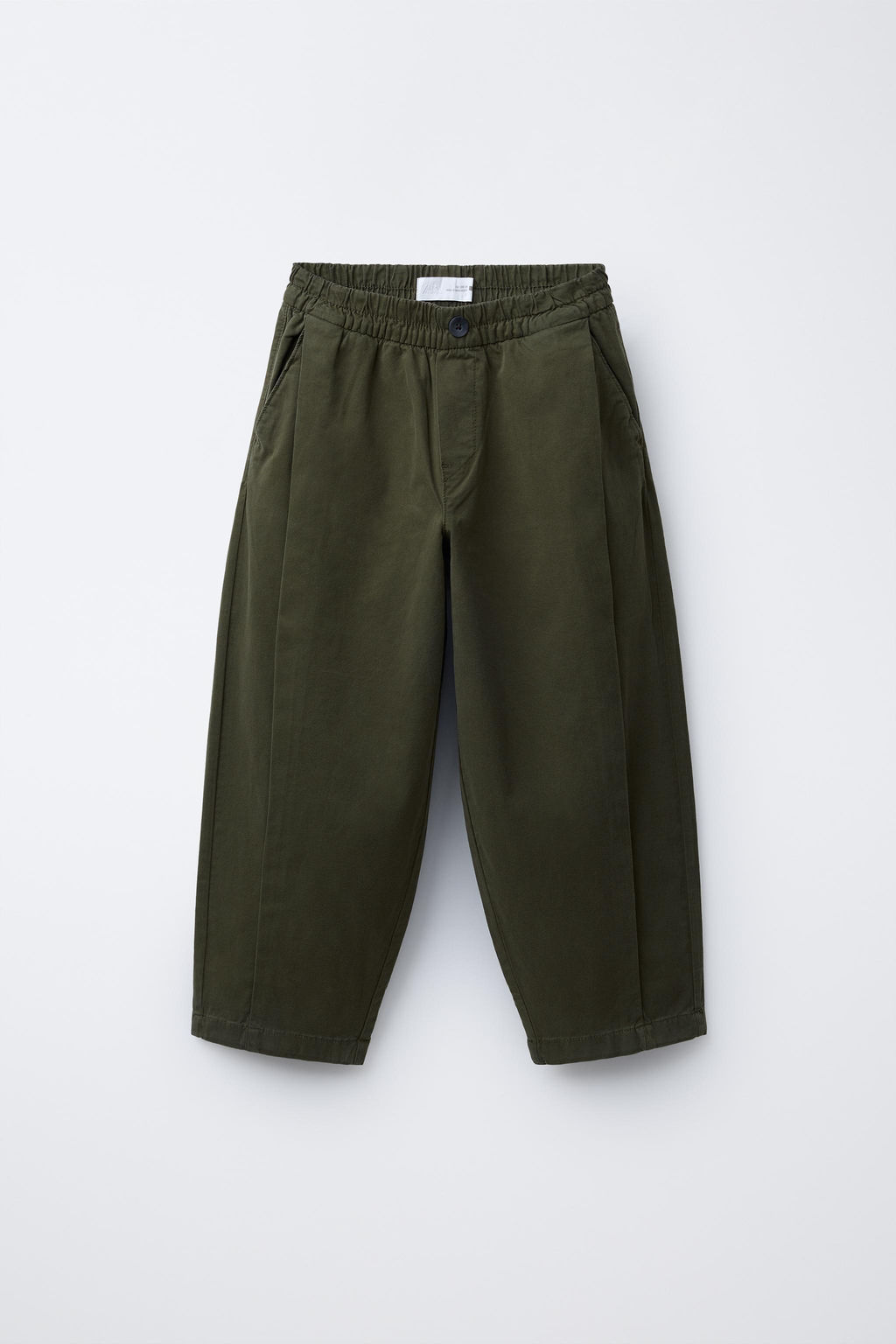 BALLOON TROUSERS WITH PLEATS