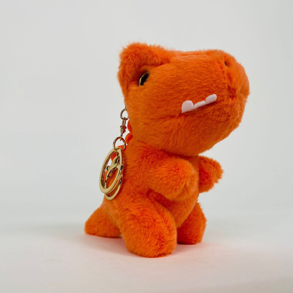 Мягкая игрушка брелок Динозаврик пушистый в ассортименте - Storyland фото 18