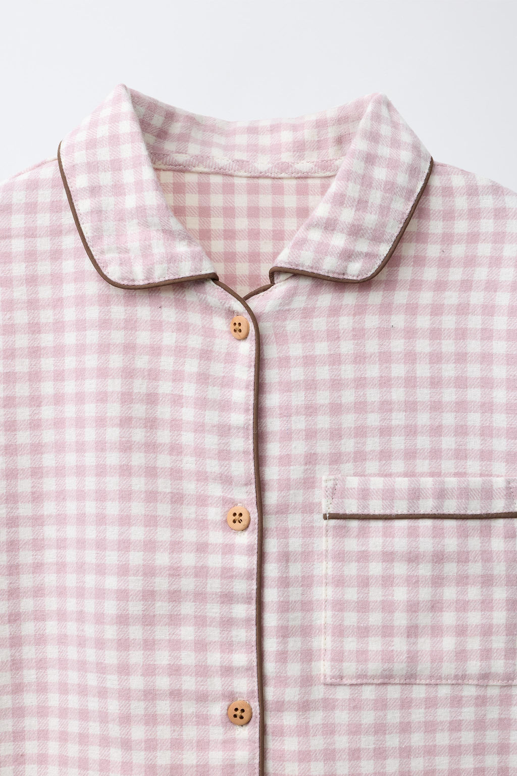 AGES 6-14 / FLANNEL GINGHAM PYJAMAS - Zara фото 6