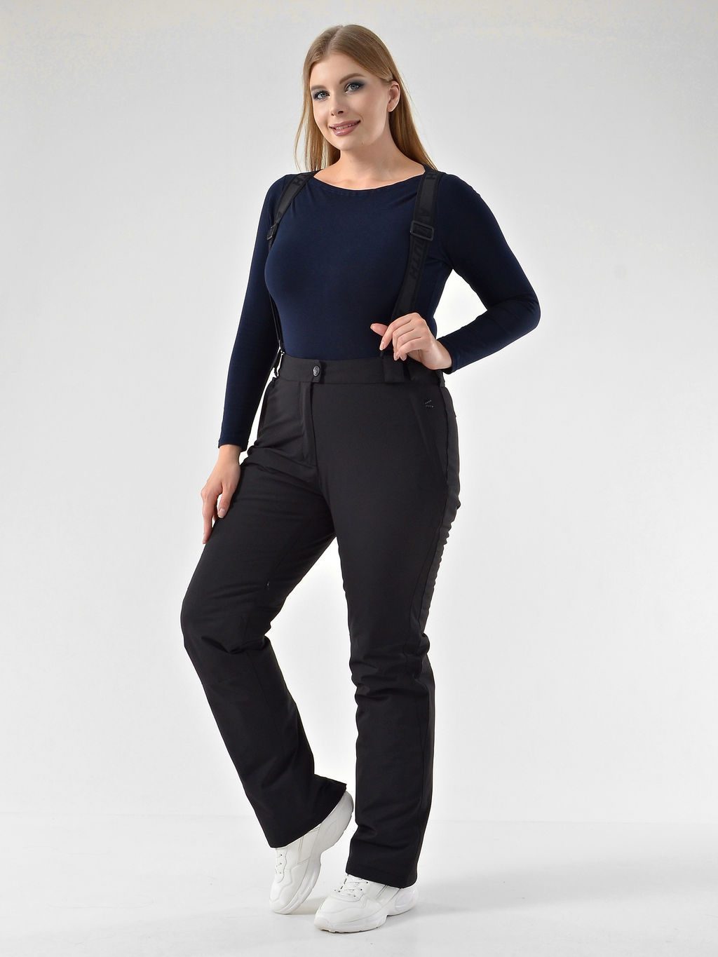 Брюки женские горнолыжные Azimuth БР 123/9292-1_1 Черный  фото 14