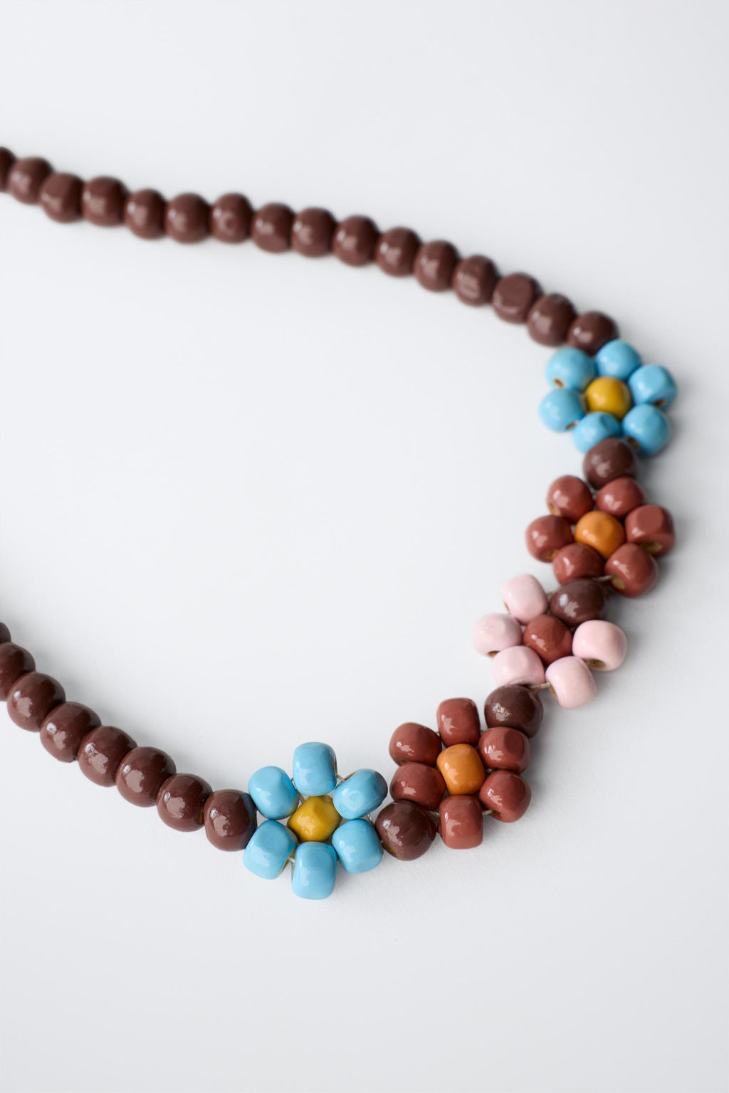 COLLAR ABALORIOS FLORES / Multicolor - Zara фото 2