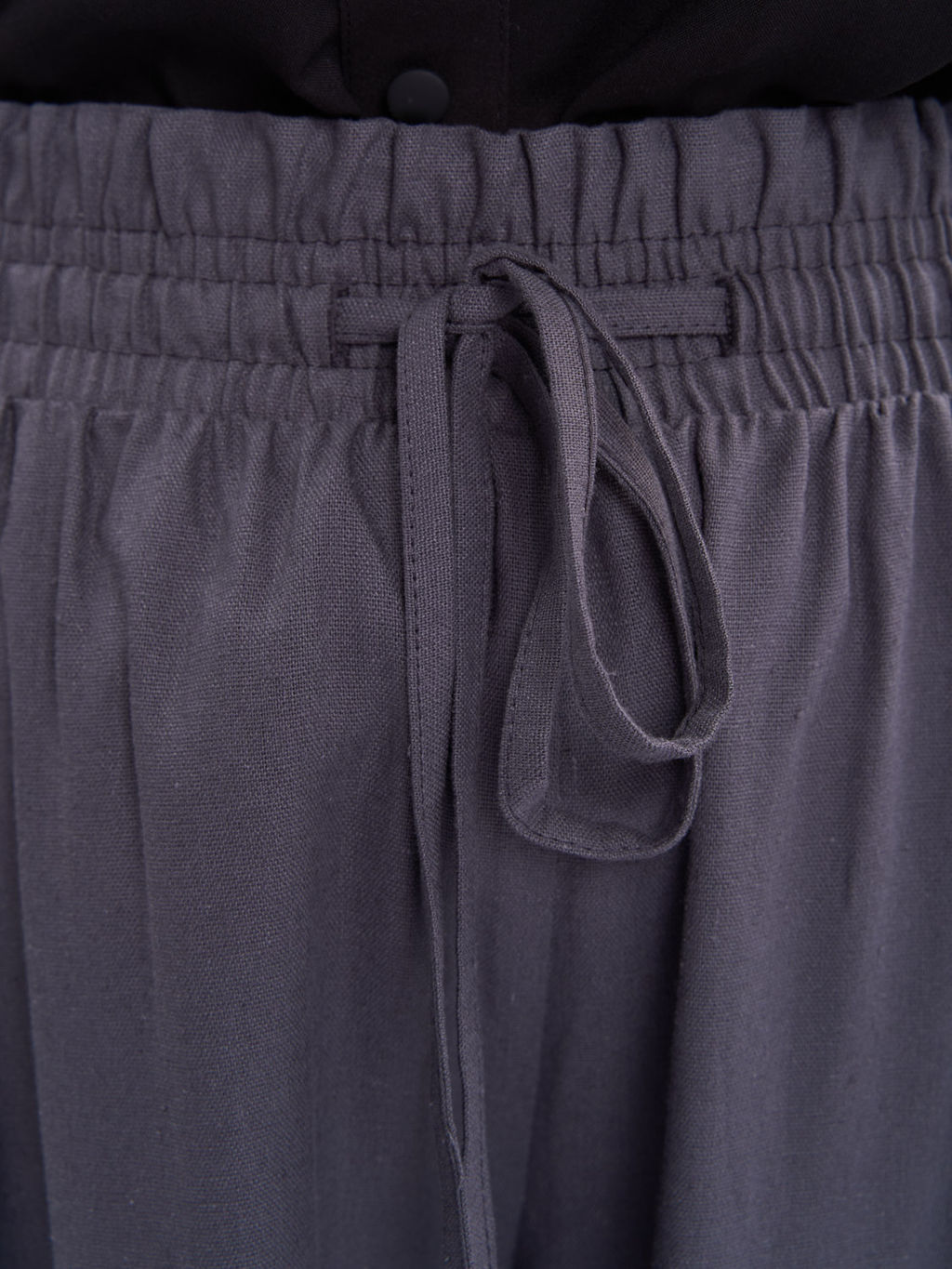 Брюки кюлоты льняные TBB19252GRY23