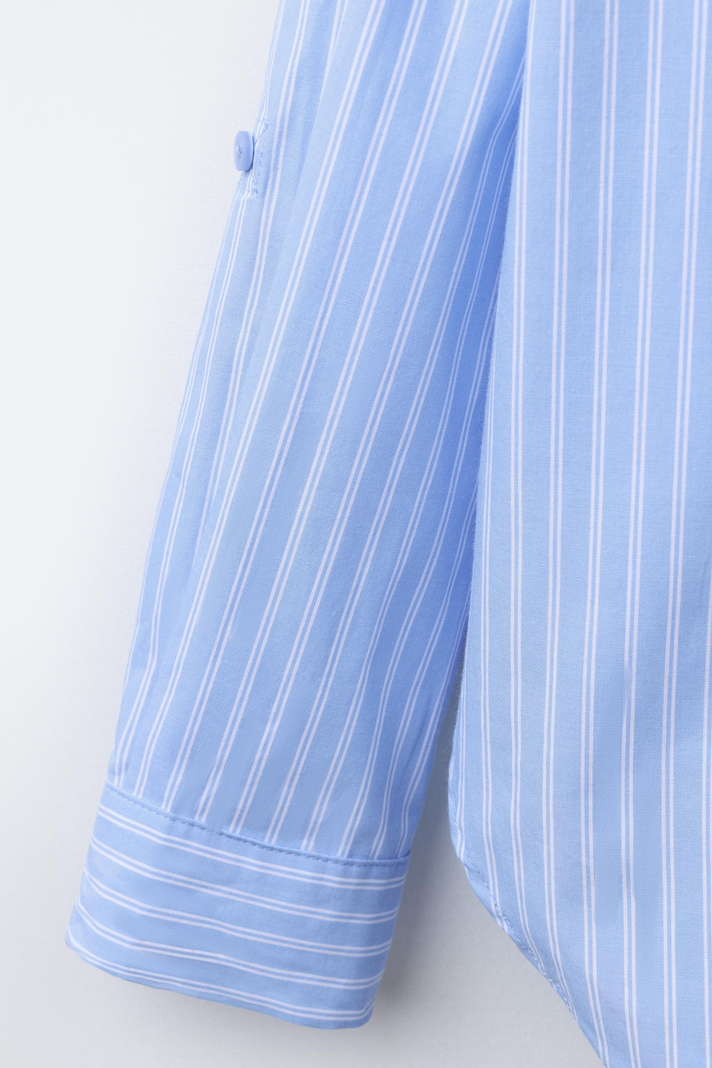 STRIPED POPLIN SHIRT AND RIBBED T-SHIRT PACK - Zara фото 6