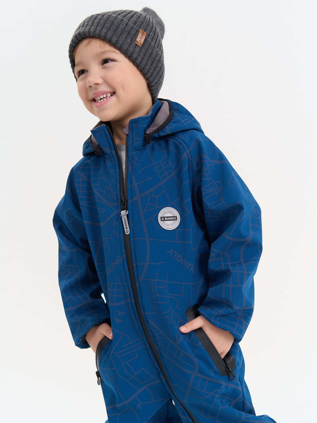 Комбинезон Softshell демисезонный Гроза - Bungly фото 14