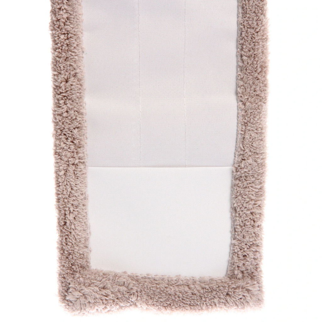 Сменная насадка для швабры из микрофибры Селфи 40см (65 гр) бежевая