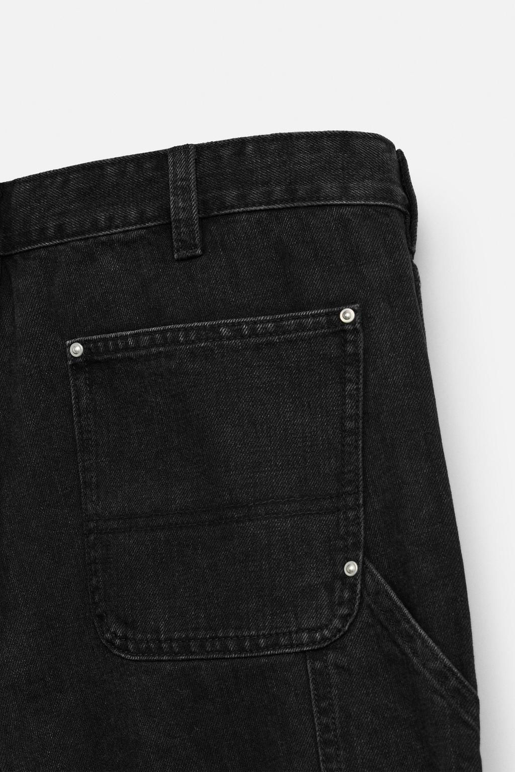 CARPENTER STRAIGHT-LEG JEANS - Zara фото 20