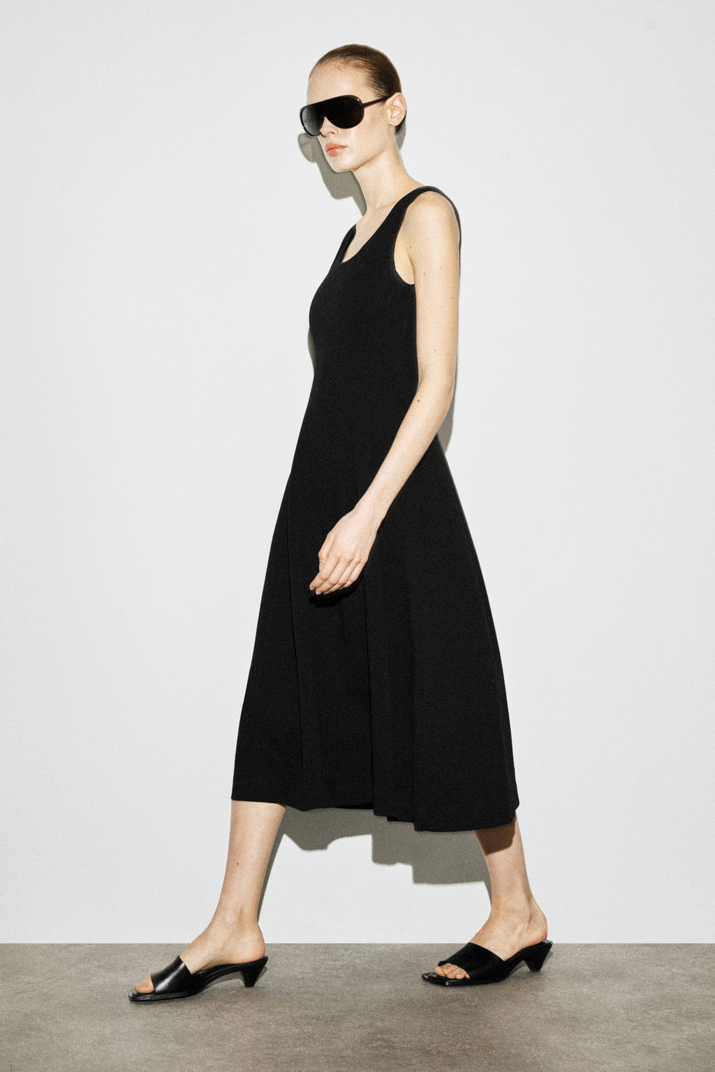 VESTIDO MIDI ESCULPIDO DE ALGOD?N - H&m фото 5
