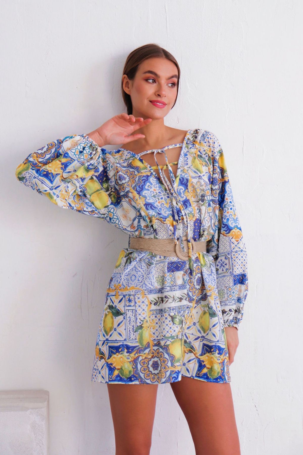 11597 Платье из хлопка летнее Lemon - Martichelli фото 2