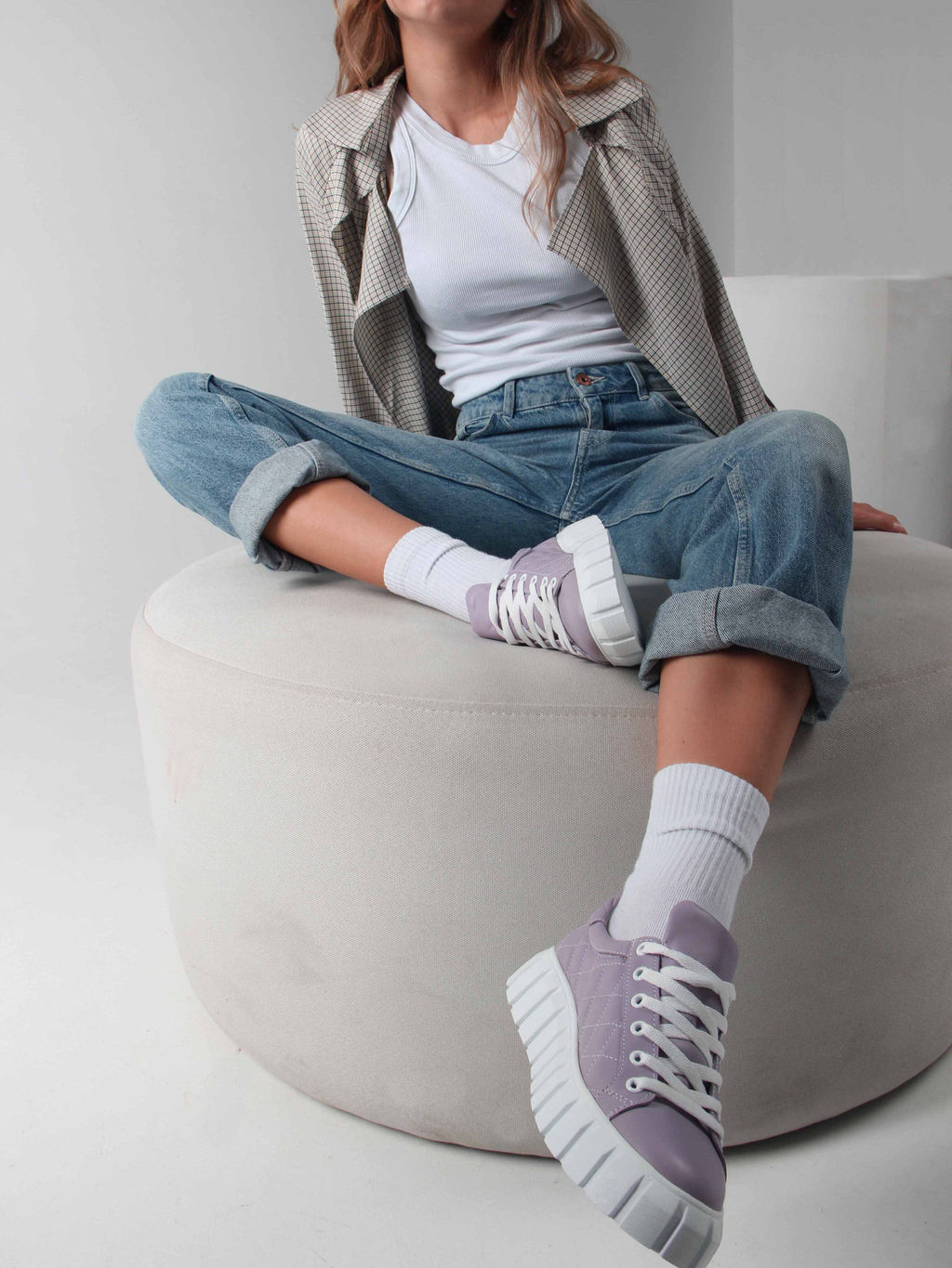 Кеды EDART 146.91505 w. lilac - Ed'art фото 5