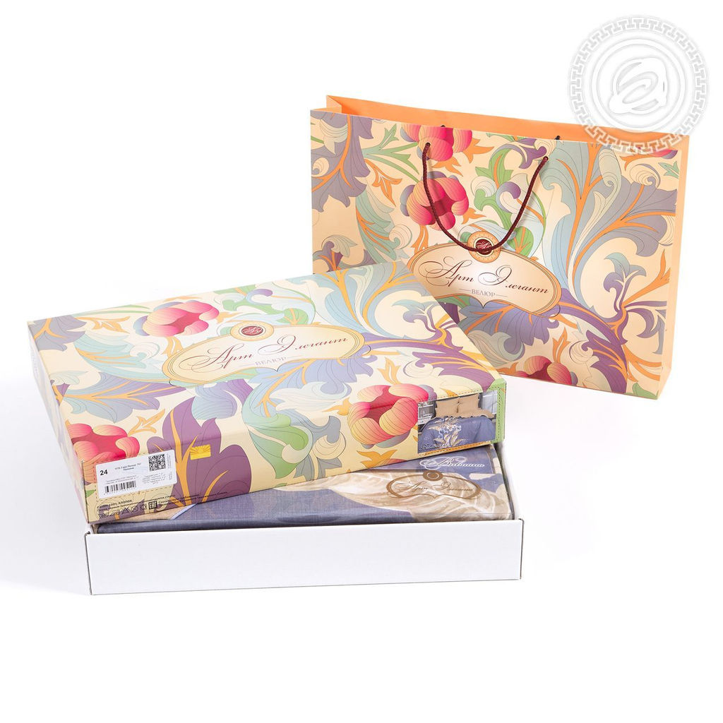 Постельное белье Ида (велюр) Евро/Пододеяльник (молния): 1 шт.- 220*200; Простыня: 1 шт.- 260*240; Наволочка (с кантом): 2 шт.- 70*70; Наволочка (с кантом): 2 шт.- 50*70 Велюр Престиж - Арт элегант фото 7