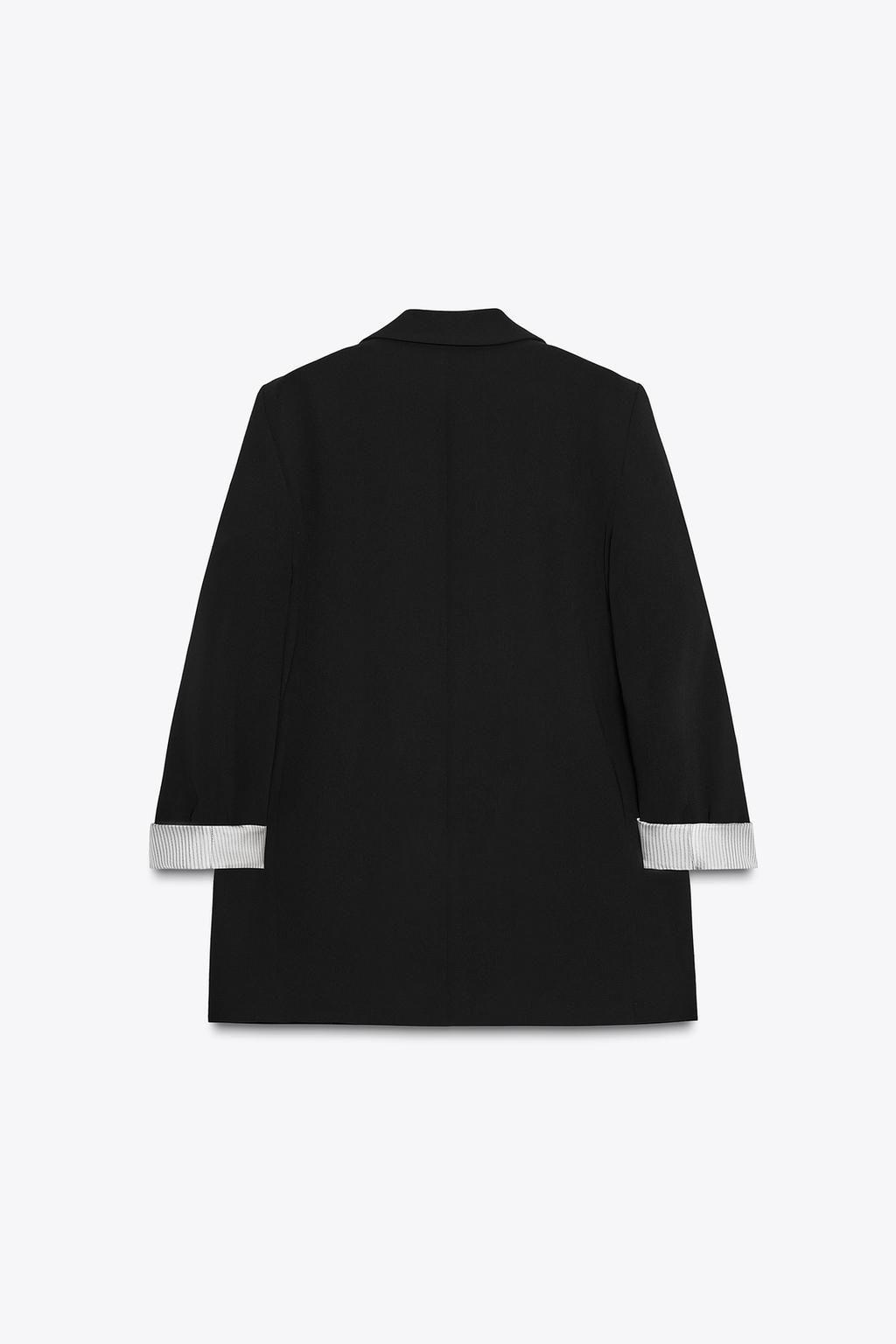 PRINTED CUFF BLAZER - Zara фото 6