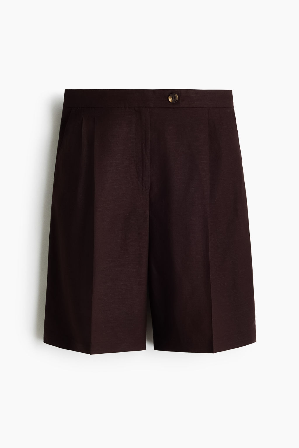 Bermudas en mezcla de lino - H&m фото 3