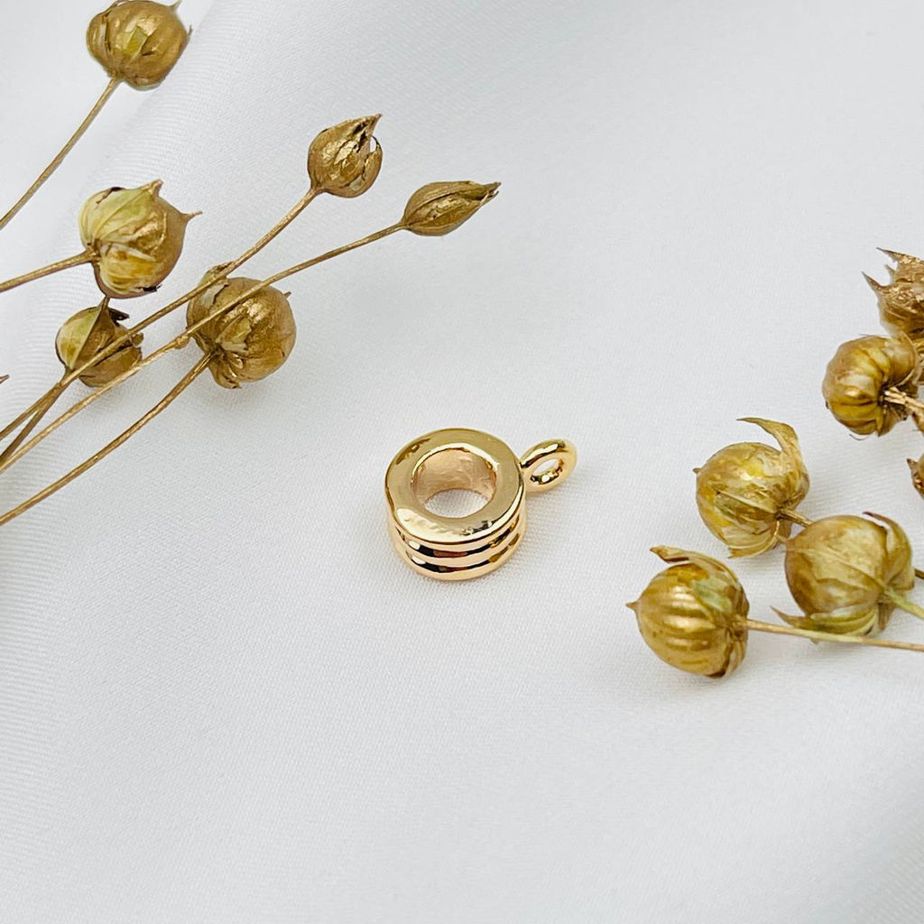 Бейл для украшений (1 шт) - Радуга самоцветов фото 2