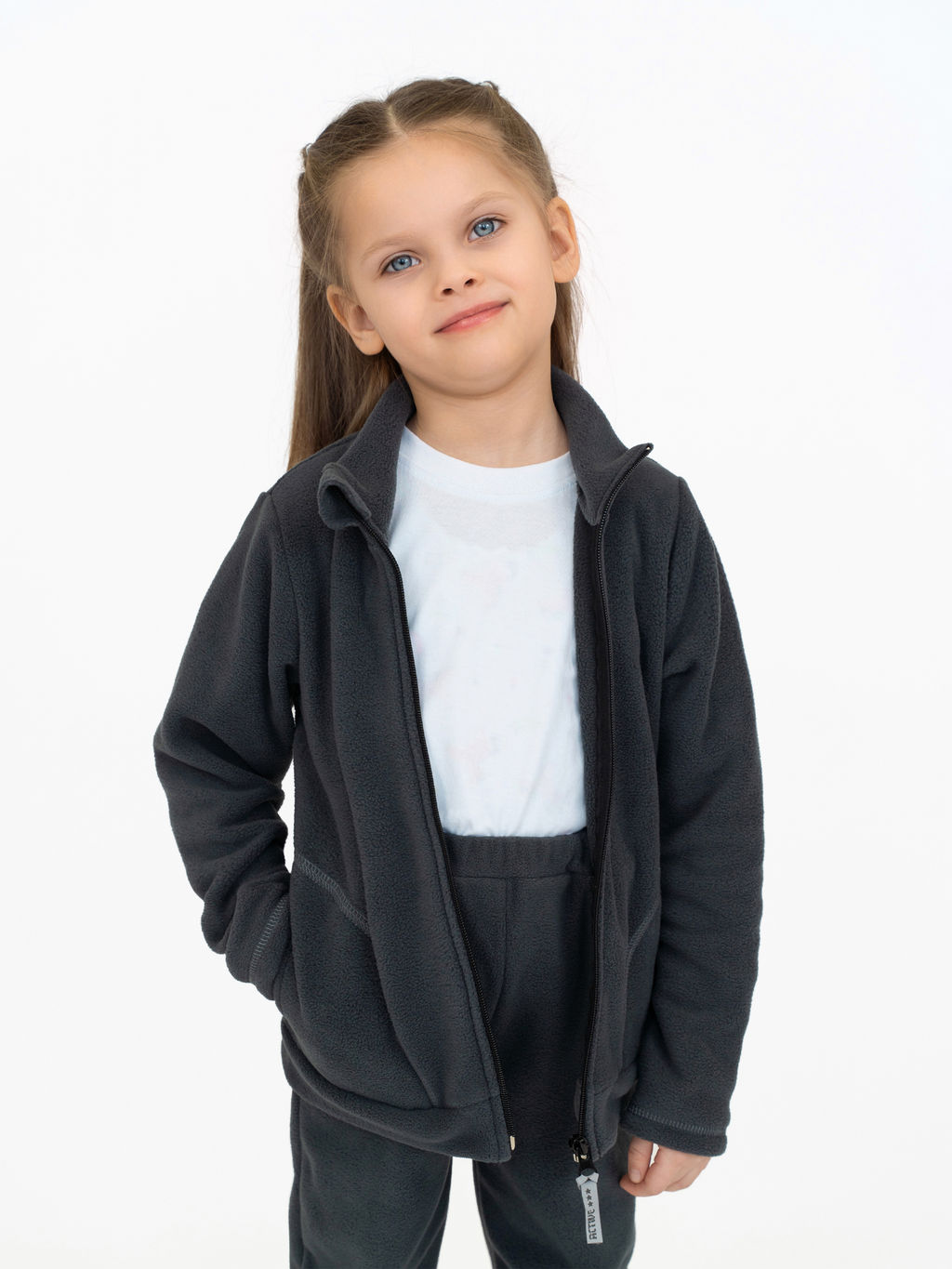 Костюм детский флисовый антрацит