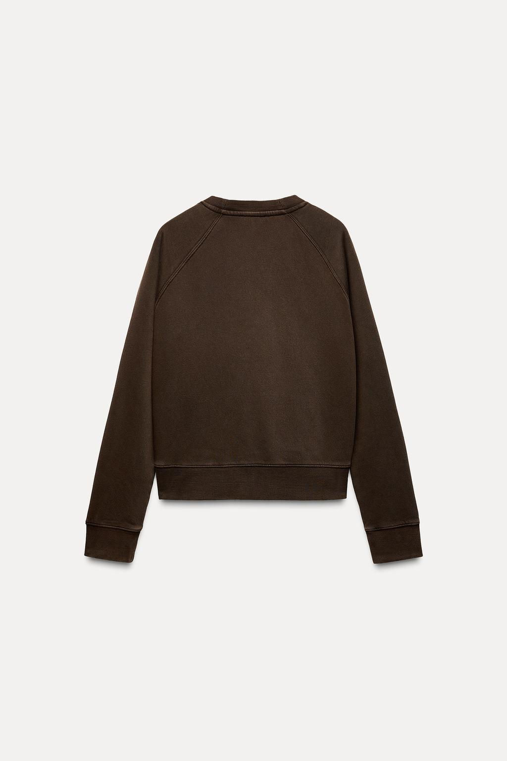 FADED SWEATSHIRT - Zara фото 4