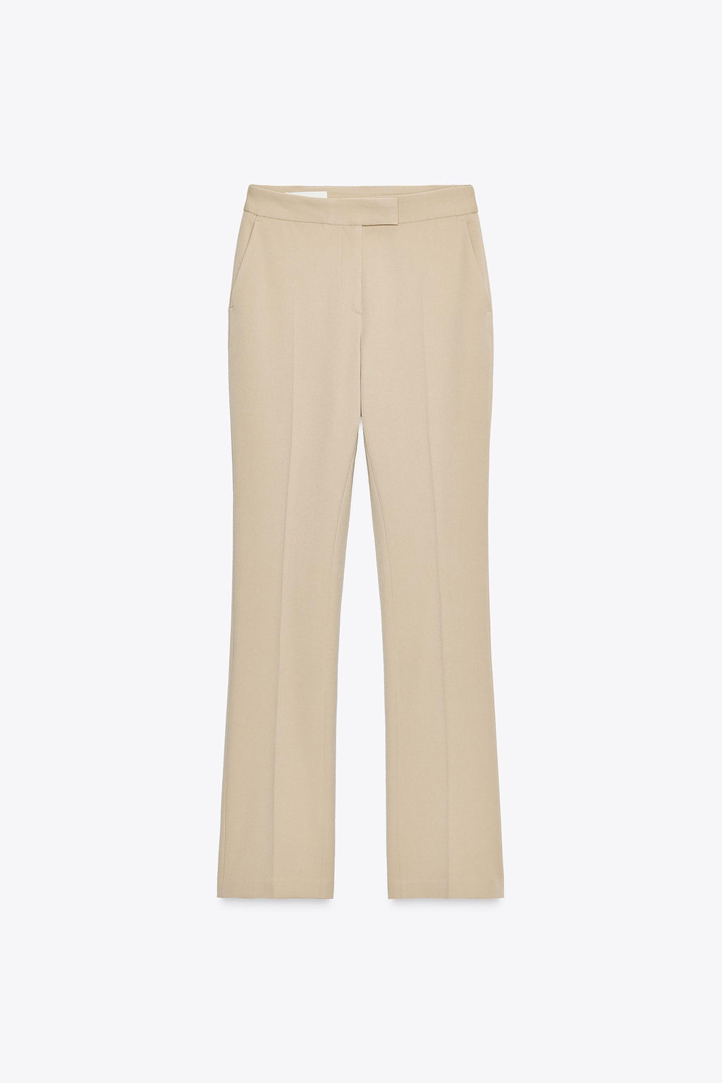 LOW-RISE FLARE TROUSERS - Zara фото 5