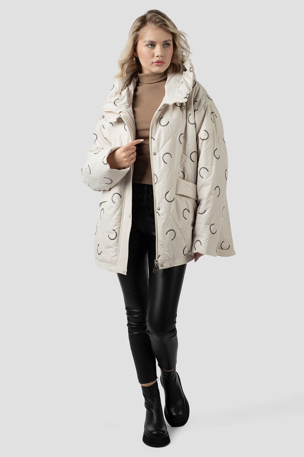 04-3051 Куртка женская демисезонная (синтепон 80) - El podio фото 10