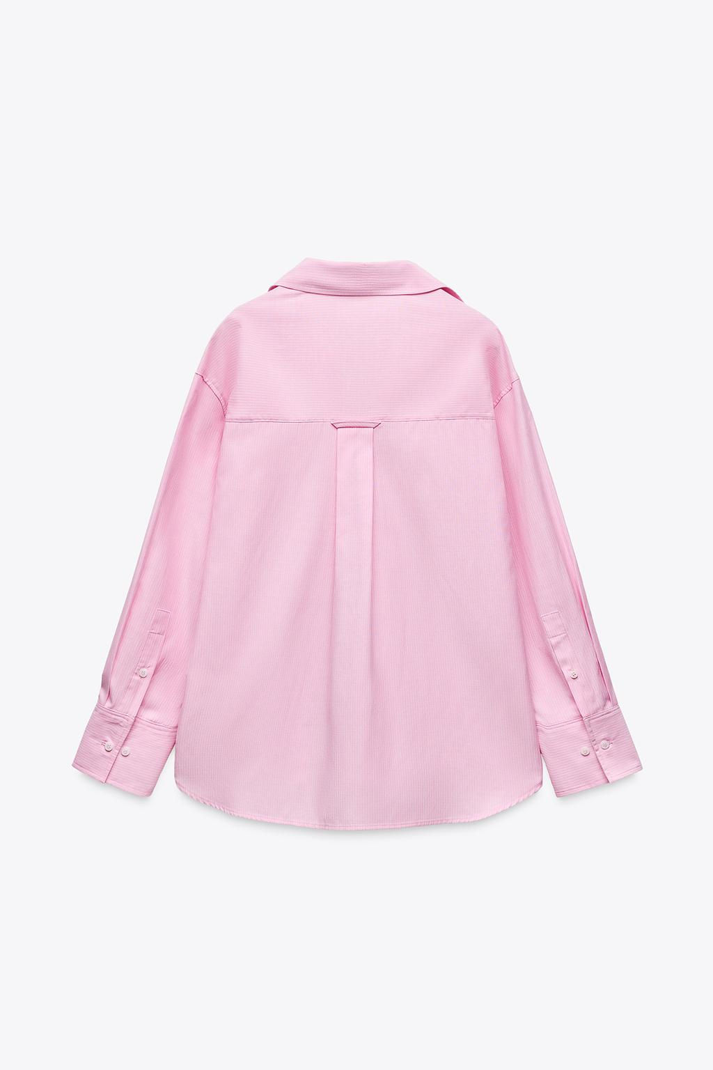 STRIPED OXFORD SHIRT - Zara фото 9