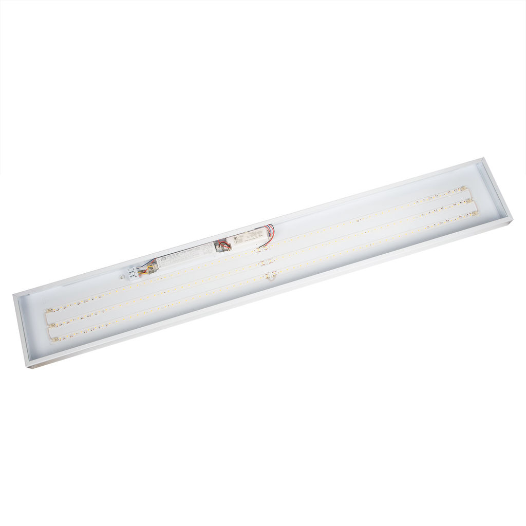 ULP-18120 36W/3950К/EMG IP40 SCHOOL WHITE Светильник светодиодный потолочный универсальный. Белый свет (3950K). 5250Лм. Корпус белый. В комплекте с и/п и БАП. ТМ Uniel