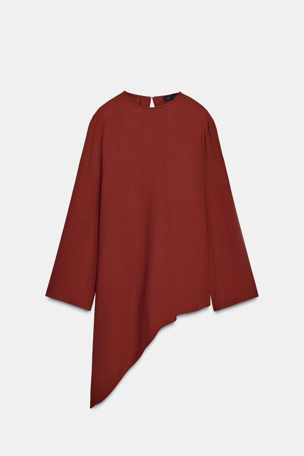 ZW COLLECTION ASYMMETRIC FLOWY TOP - Zara фото 6