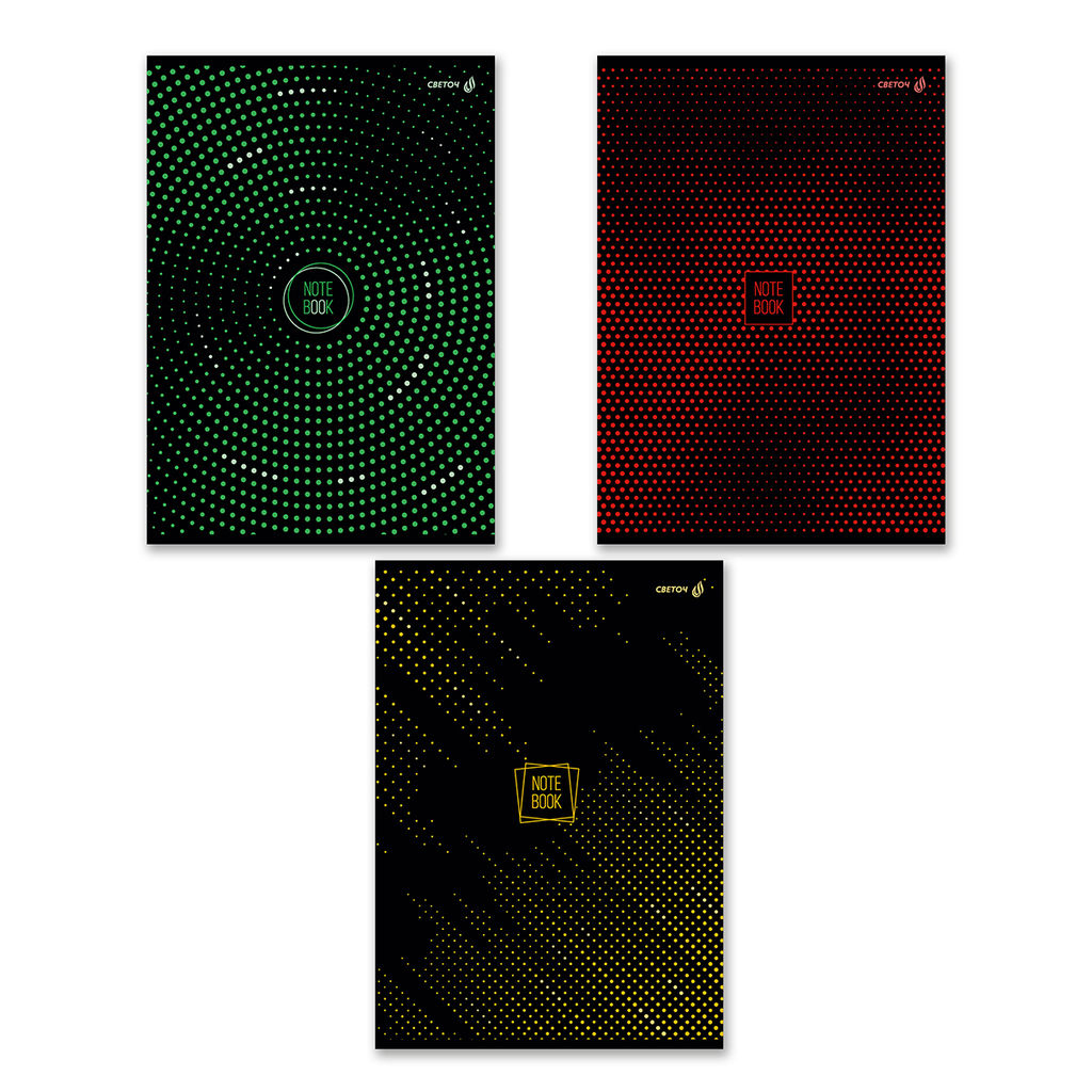 Светоч Т153 Тетрадь ученическая общая, выборочный лак, A4 48 л. на скобе 65 г/кв.м , белизна 100 % 6 шт. клетка 01344 Точки зрения