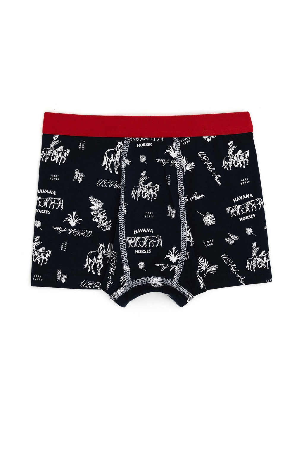 Комплект боксеров U.S. Polo Assn для мальчика набор 3 пары из хлопка  фото 5