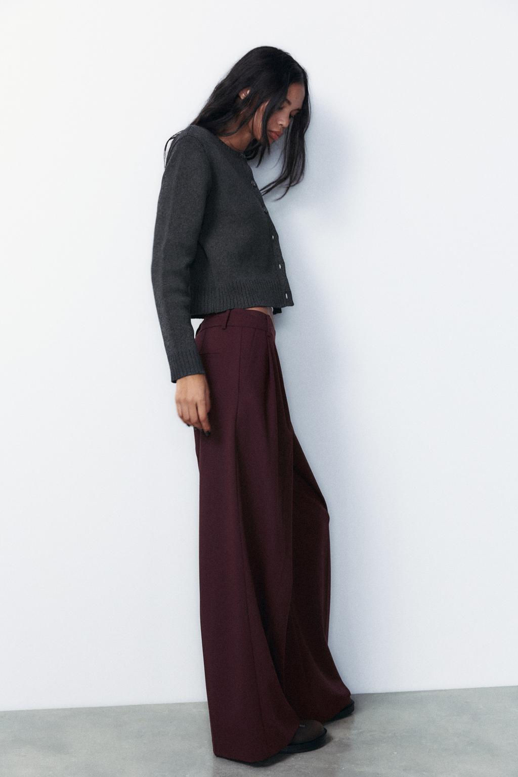 DOUBLE PLEAT TROUSERS - Zara фото 17