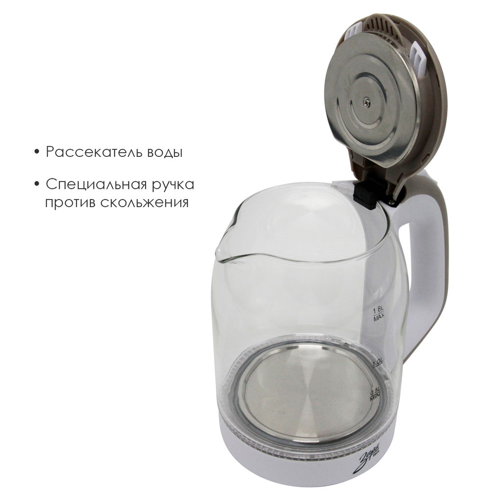 Чайник стеклянный элект. арт. 258-01 - Полимербыт фото 6