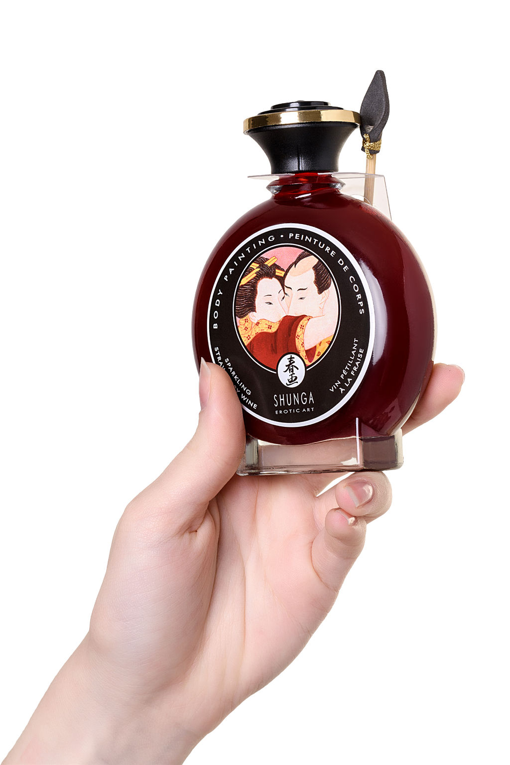 Декоративная крем-краска для тела ShungaИгристое клубничное вино(Sparkling Strawberry Wine) 100 мл