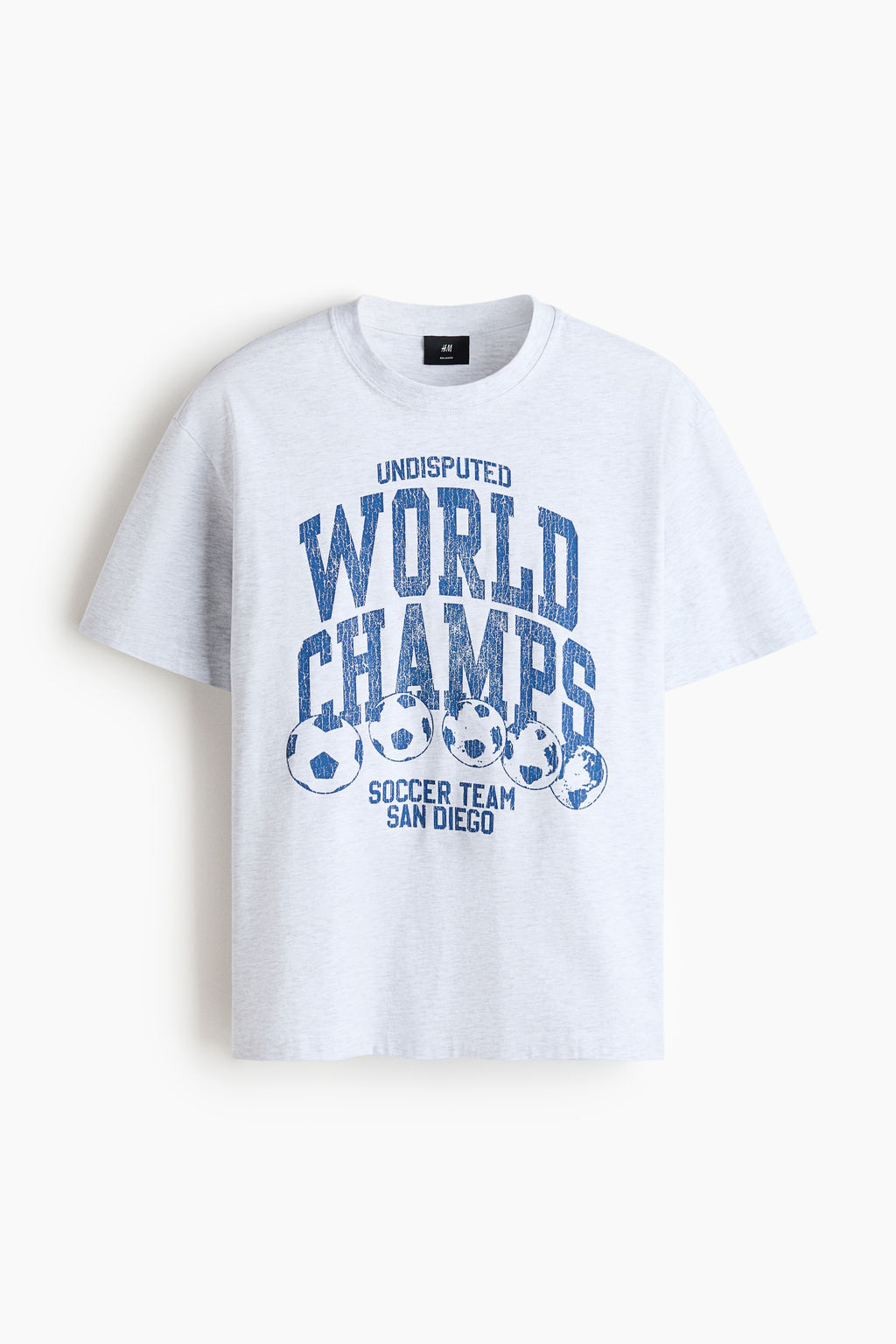 Camiseta con motivo estampado Loose Fit - H&m фото 31