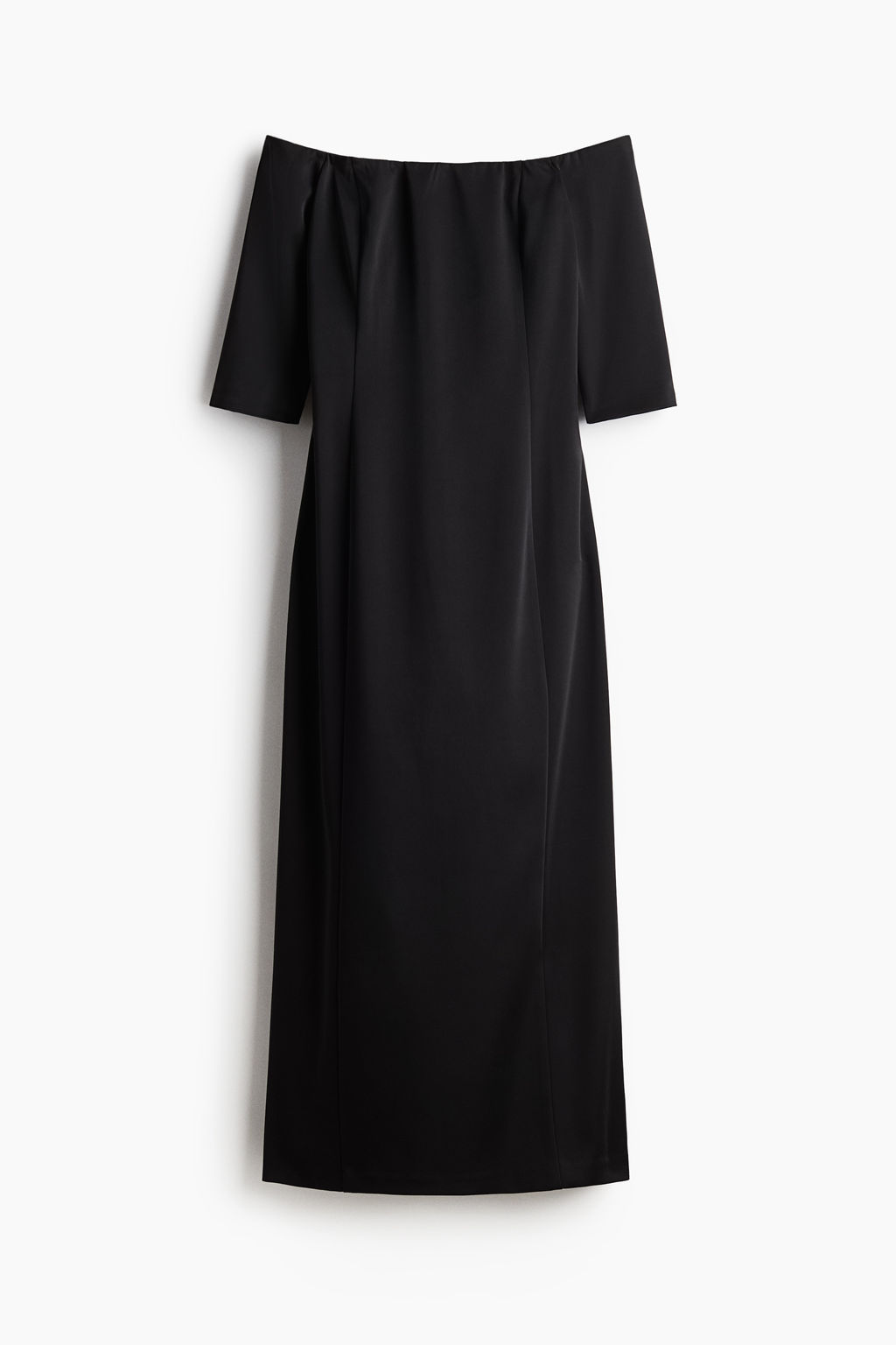Vestido off-the-shoulder