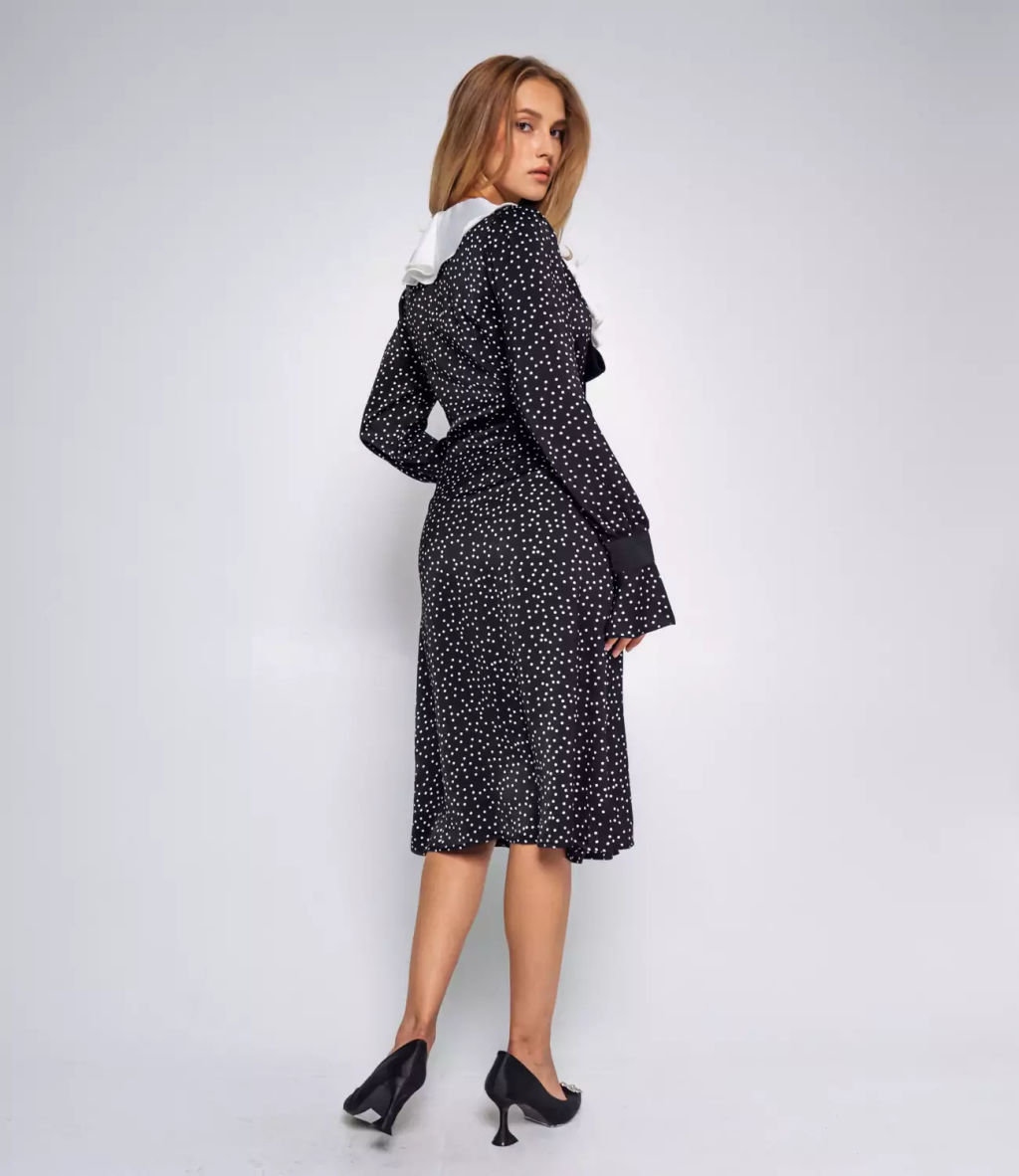 Платье #БШ2738, чёрный