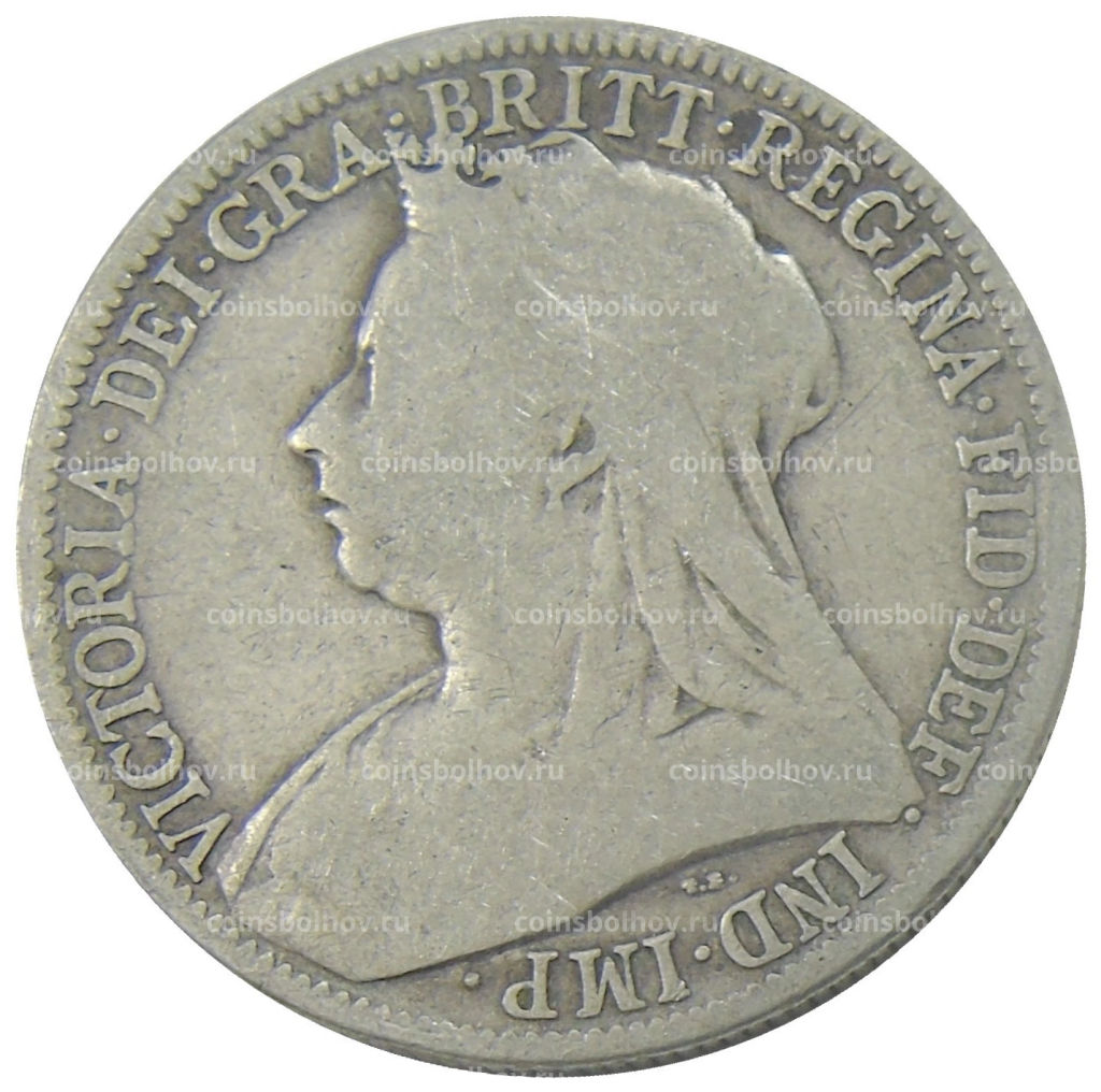 1 флорин 1901 года Великобритания