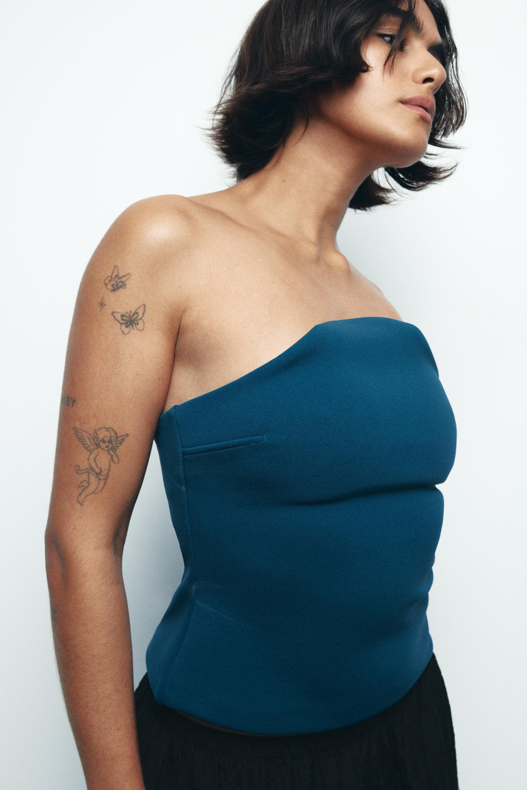 STRAPLESS TOP - Zara фото 2
